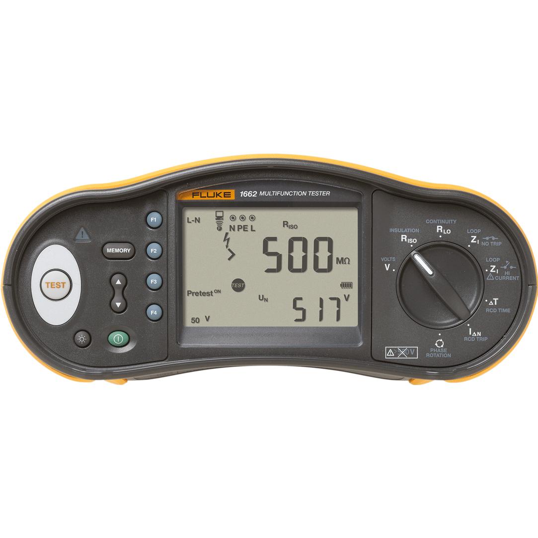 Thumbnail - Fluke, Multimeter, Flk-1662 C (CAT III 500V, CAT IV 300V)