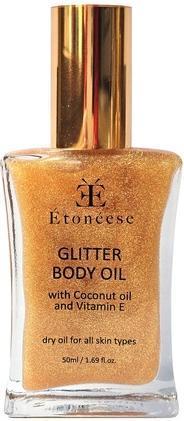 Image du produit Etoneese Huile sèche pour le corps aux particules d'or 50ml (Huile pour le corps, 50 ml)