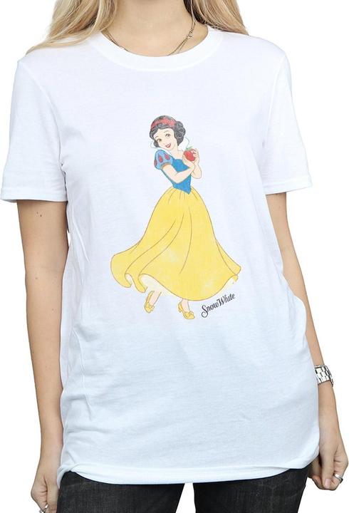 Image du produit Snow White T-shirt Boyfriend en coton pour femmes/femmes (S)