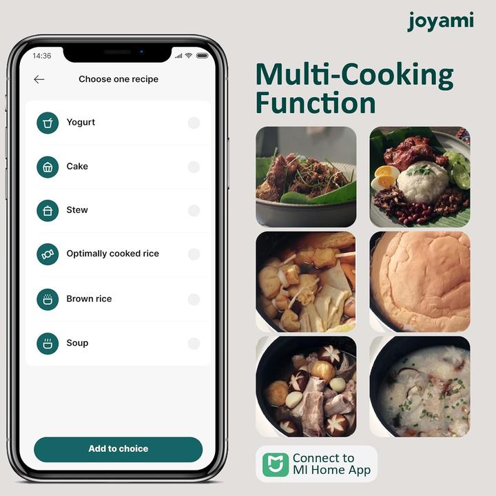 Produktbild Joyami Mini Smart Reiskocher