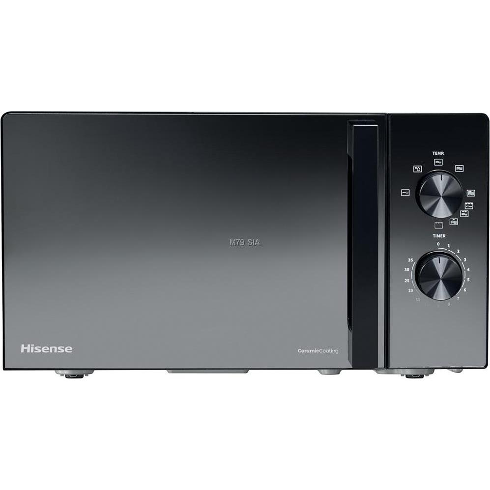 MPL Hisense 20 L 700 W spogulvirsma/melna - Mikrovilnu krasns, Forno a microonde, Nero