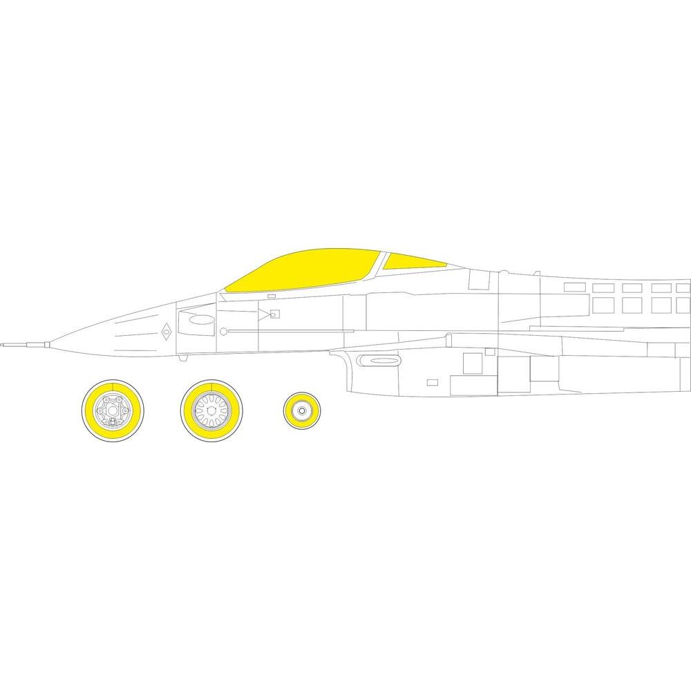 Eduard F-16A MLU TFace 1/48 KINETIC