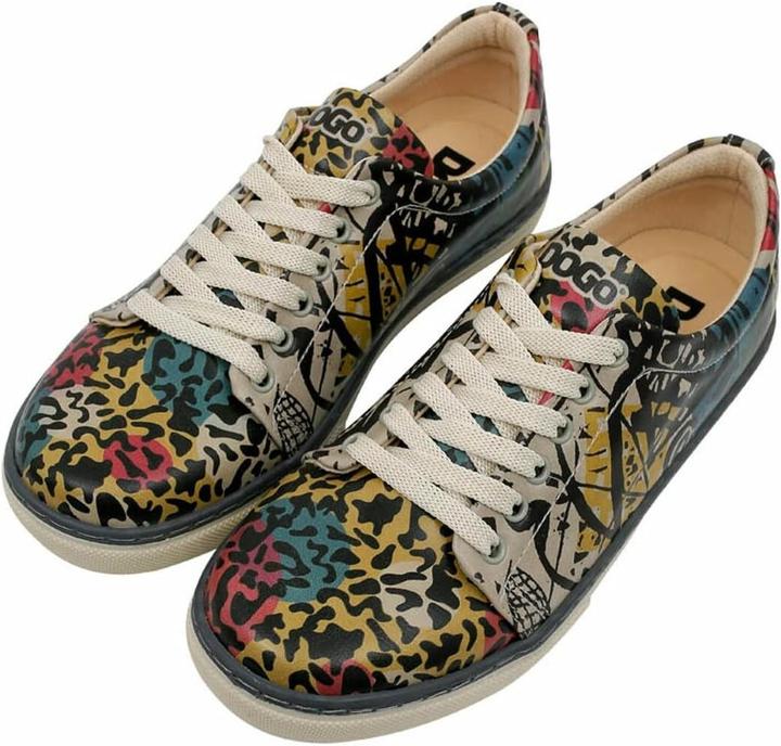 Produktbild Dogo Damen-Veganleder-Multicolor-Sneaker (37)