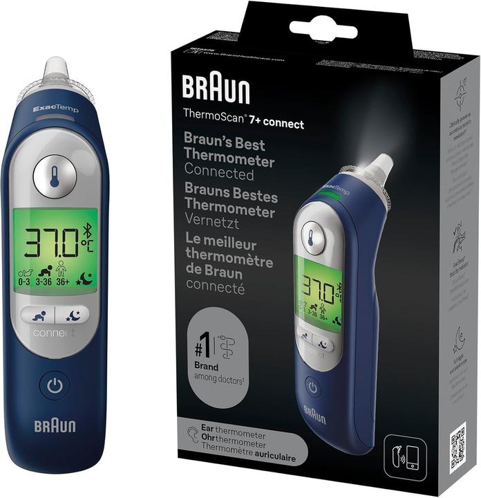 Produktbild Braun ThermoScan 7+ Connect (Ohr)