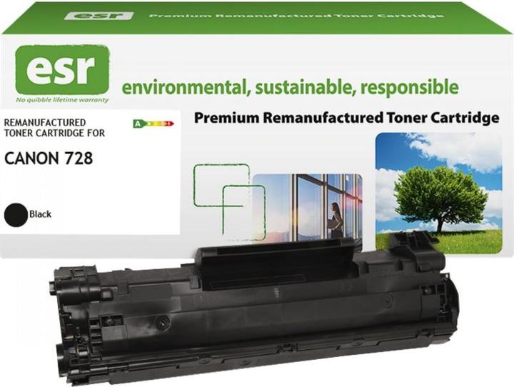 Actual product image ESR Toner cartridge compatible with Canon 728 remanufactured (FC)