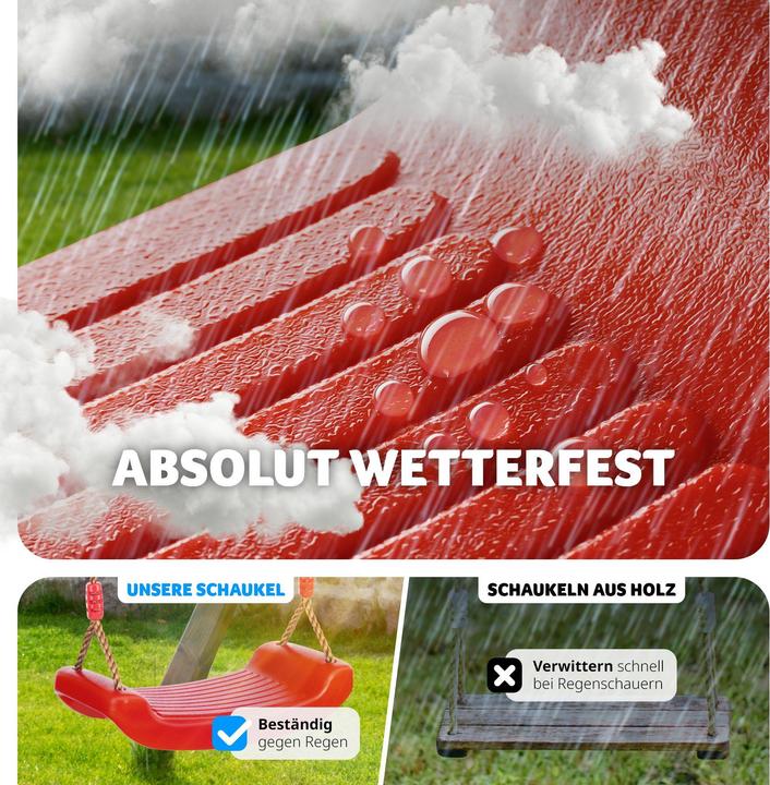 Produktbild tectake Schaukelsitz Swifty, rutschfest und höhenverstellbar
