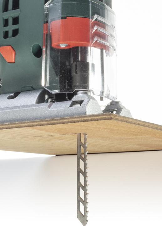 Produktbild wolfcraft 2 Stichsägeblätter HCS L=100mm T-Schaft