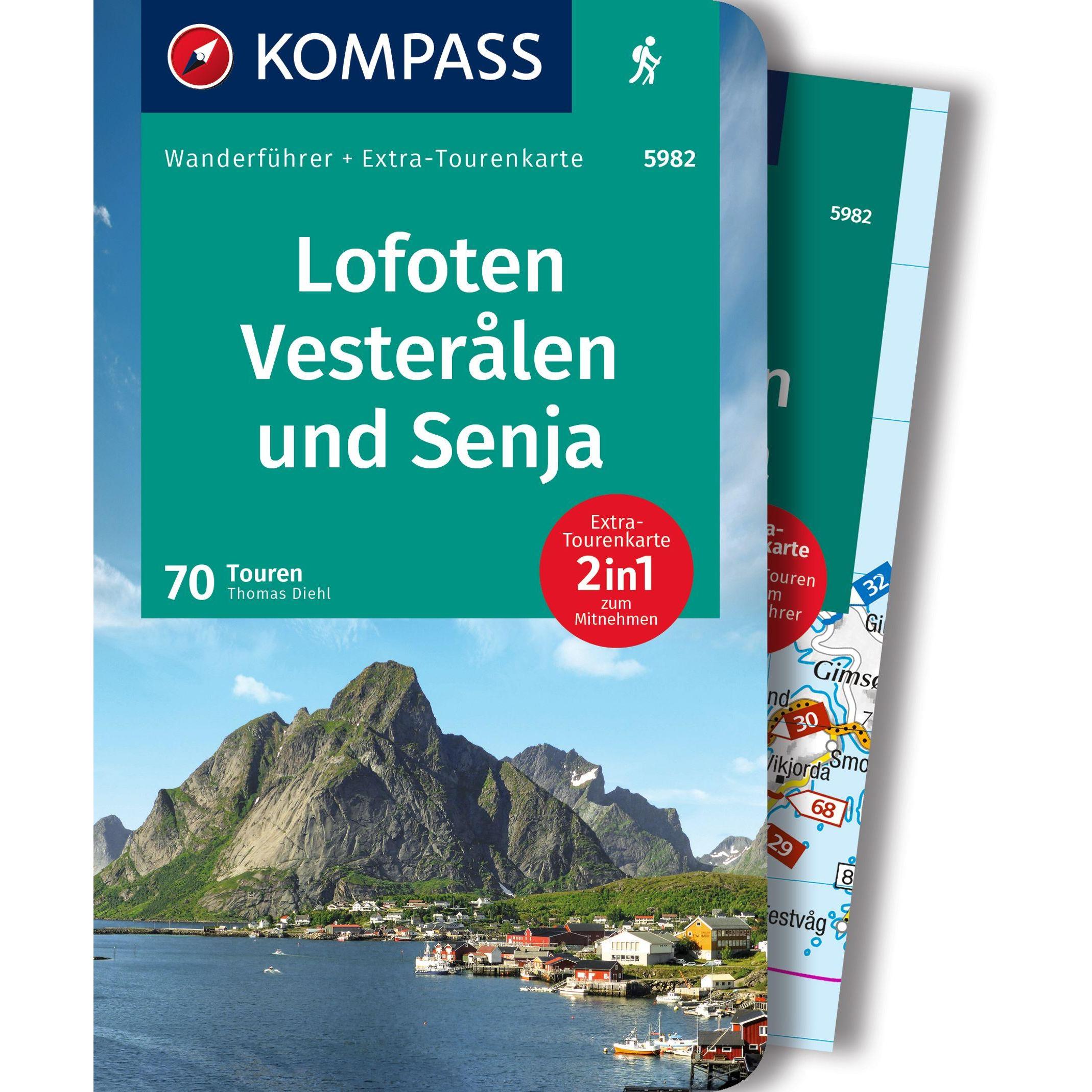 Wanderführer 5982 Lofoten, Vesterålen und Senja, 70 Touren, Ratgeber von Thomas Diehl