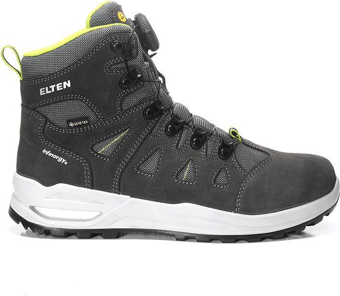 Produktbild Elten Berufsstiefel RILEY XXF BOA® GTX grey-lime Mid ESD O2 WR CI Gr. 42 (O2, 42)