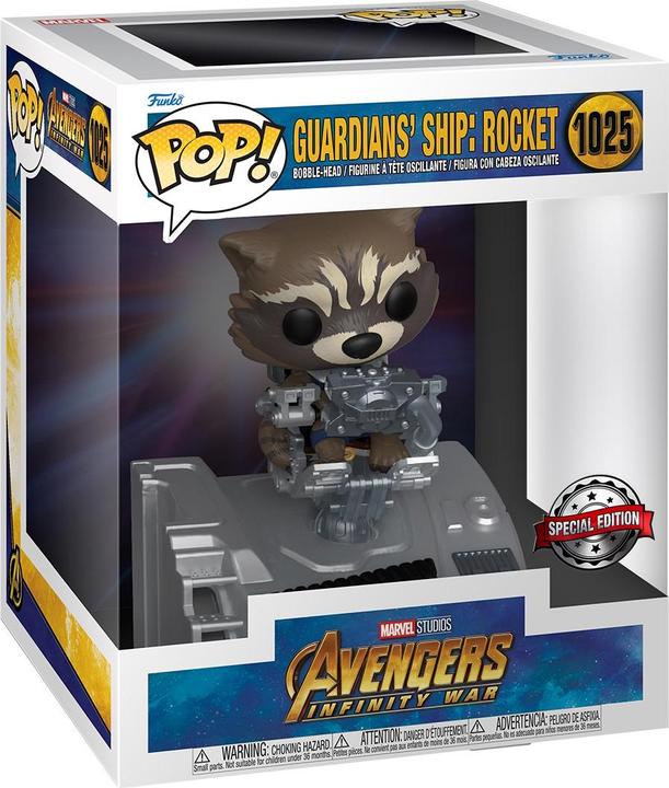 Produktbild Funko POP! Deluxe Marvel GOTG Ship Rocket (1025) EXM
