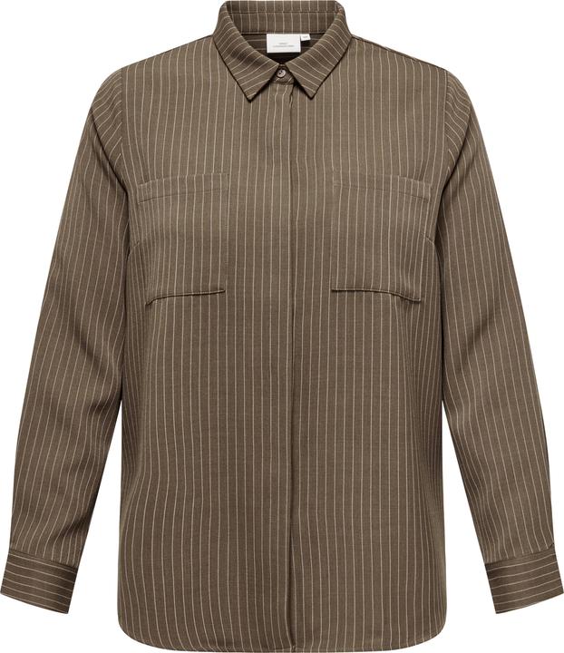 Immagine prodotto Only Vestibilità ampia Colletto alla mandarina Polsini con bottone Camicia Camicia (46)