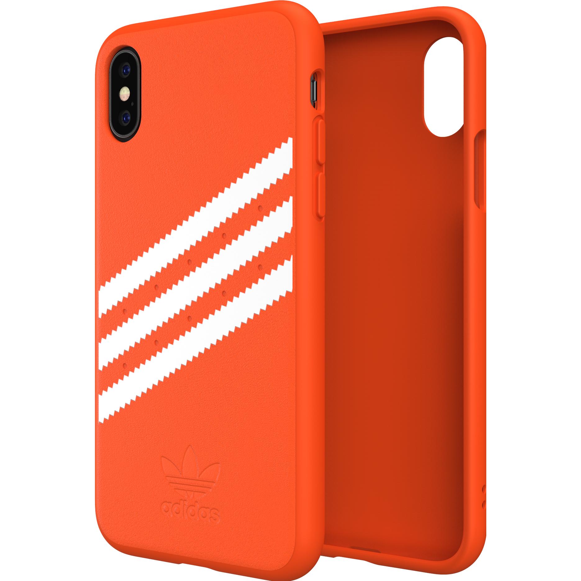 Thumbnail - adidas Suede (Apple iPhone X, Apple iPhone XS), Smartphone Hülle, Orange