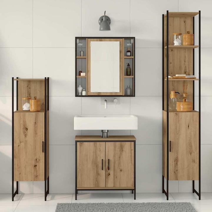 Actual product image vidaXL Badezimmer Set