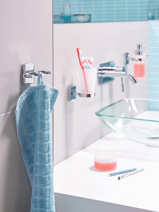 Immagine prodotto tesa Barra porta asciugamani da bagno KLAAM a due bracci
