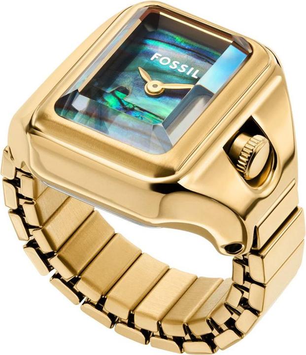 Produktbild Fossil RAQUEL WATCH RING Dames Horloge 14 mm - Goudkleurig (14 mm)