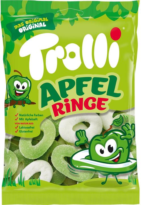 Actual product image Trolli Sour apple rings (1 pcs., 200 g)
