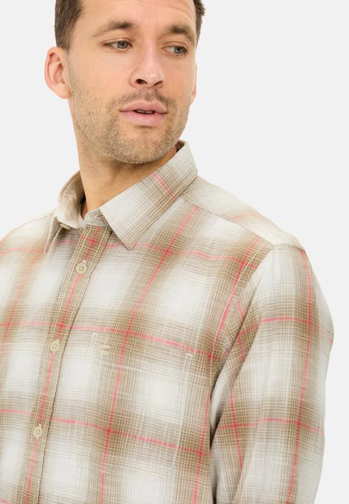 Actual product image Camel Active Kariertes Langarmhemd aus Baumwolle (L)