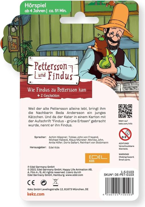 Image du produit Kekz Pettersson und Findus - Audio Chip (Allemand)