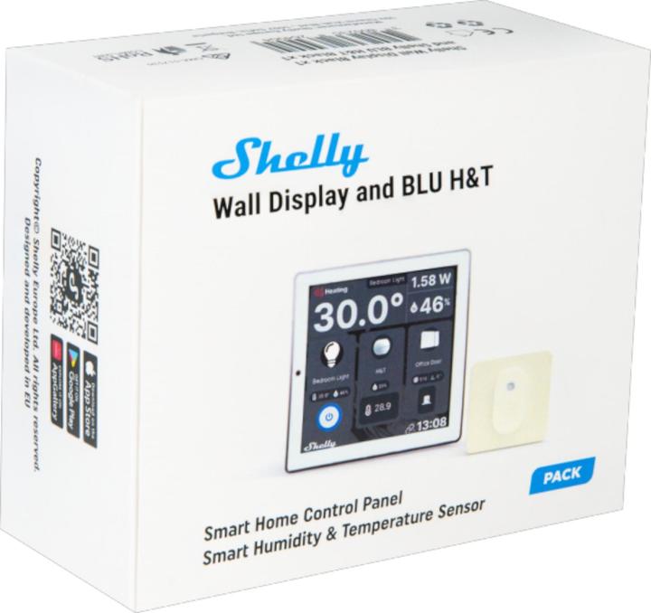 Immagine prodotto Shelly Espositore a parete Bianco + BLU H&T Avorio