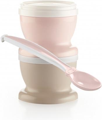 Produktbild Thermobaby 2 Einmachgläser + 1 Löffel Pulver rosa