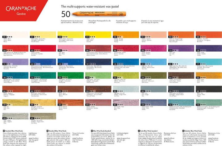 Produktbild Caran d'Ache Neocolor I Metallschachtel (Mehrfarbig, 15 x)