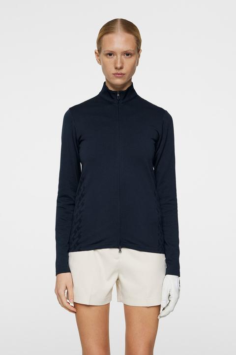Actual product image J. Lindeberg Nancy Seamless Mid Layer Damen Navy (L)