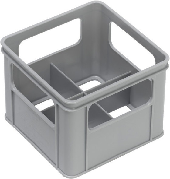Actual product image Thermobaby Case for 4 large feeding bottles grey charm