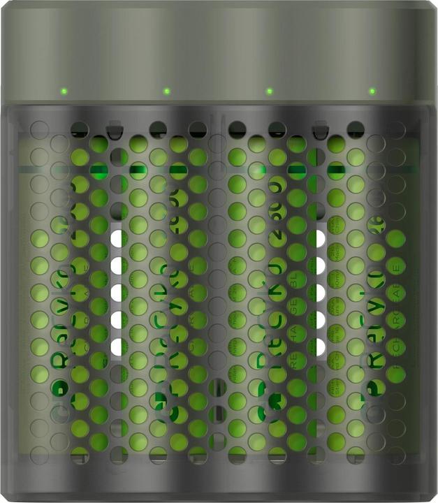 Produktbild GP Batteries ReCyko M451/270 4-Port USB Ladegerät inkl.4xAA NiMh 2600mAh (5 Stk., AA, AAA, 2600 mAh, Ladegerät inkl. Akku)