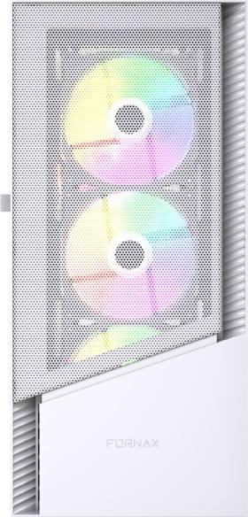 Actual product image Gembird PC case Midi Tower Fornax 4300 ATX white (ATX)