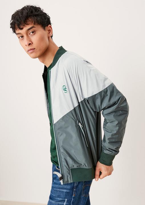 Actual product image s.Oliver Outdoor-Jacke Bomberjacke mit Colourblocking (L)