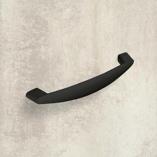 Produktbild Hettich Griff Dinia Schwarz matt 128 mm
