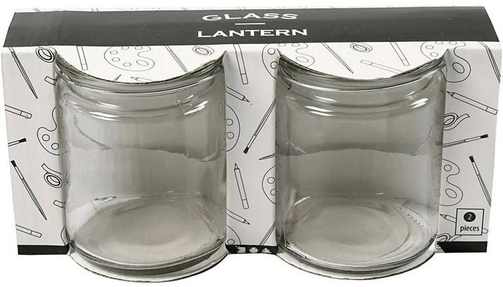 Actual product image Creativ Company Lantern Ø 7.6 x 10 cm, 2 pieces (11 x 8.5 x 22 cm, 2 x)