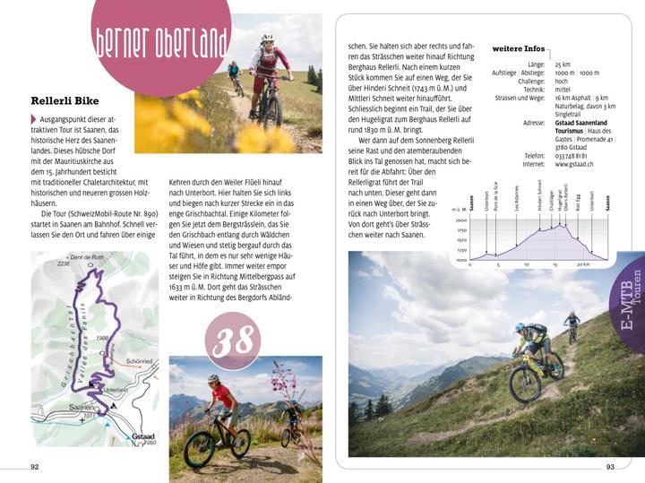 Produktbild E-Mountainbike Touren Erlebnis Schweiz (Deutsch, Hallwag Kümmerly, 2020)