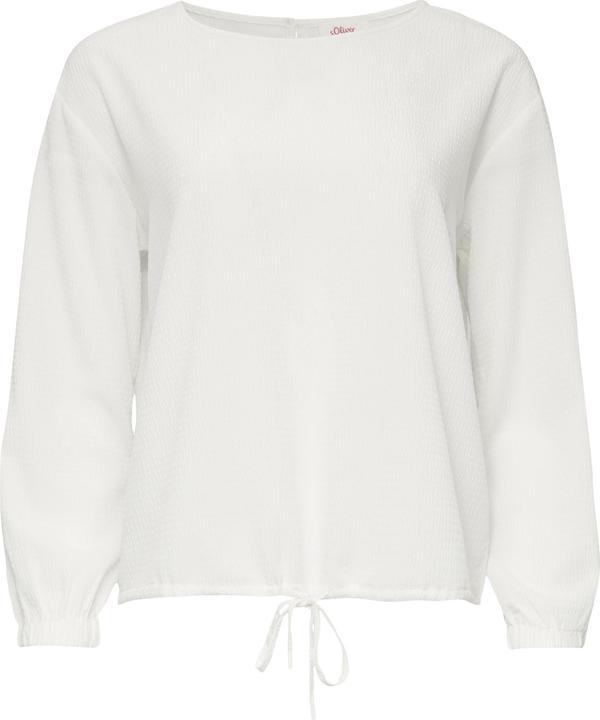 Actual product image S.Oliver Bluse Strukturierte Bluse mit überschnittenen Schultern (46)
