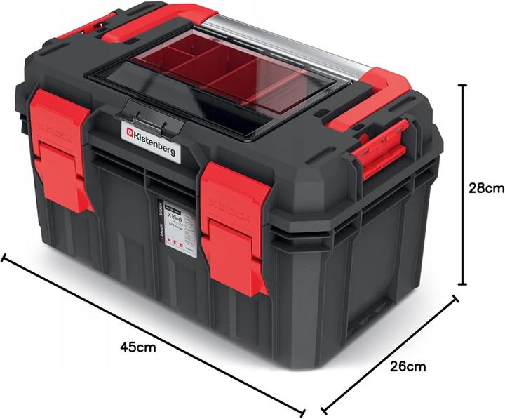 Actual product image Kistenberg Tool box KI033, waterproof/dustproof