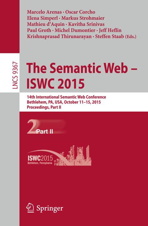 The Semantic Web - ISWC 2015 (Englisch, 2015)
