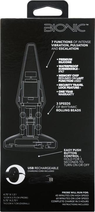 Produktbild CalExotics Bionic™ Beaded Rimming Probe