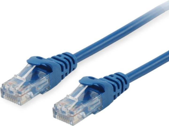 Produktbild equip Patchkabel Cat6A U/UTP 2xRJ45 2.00m blau LSZH (U/UTP, CAT6a, 2 m)