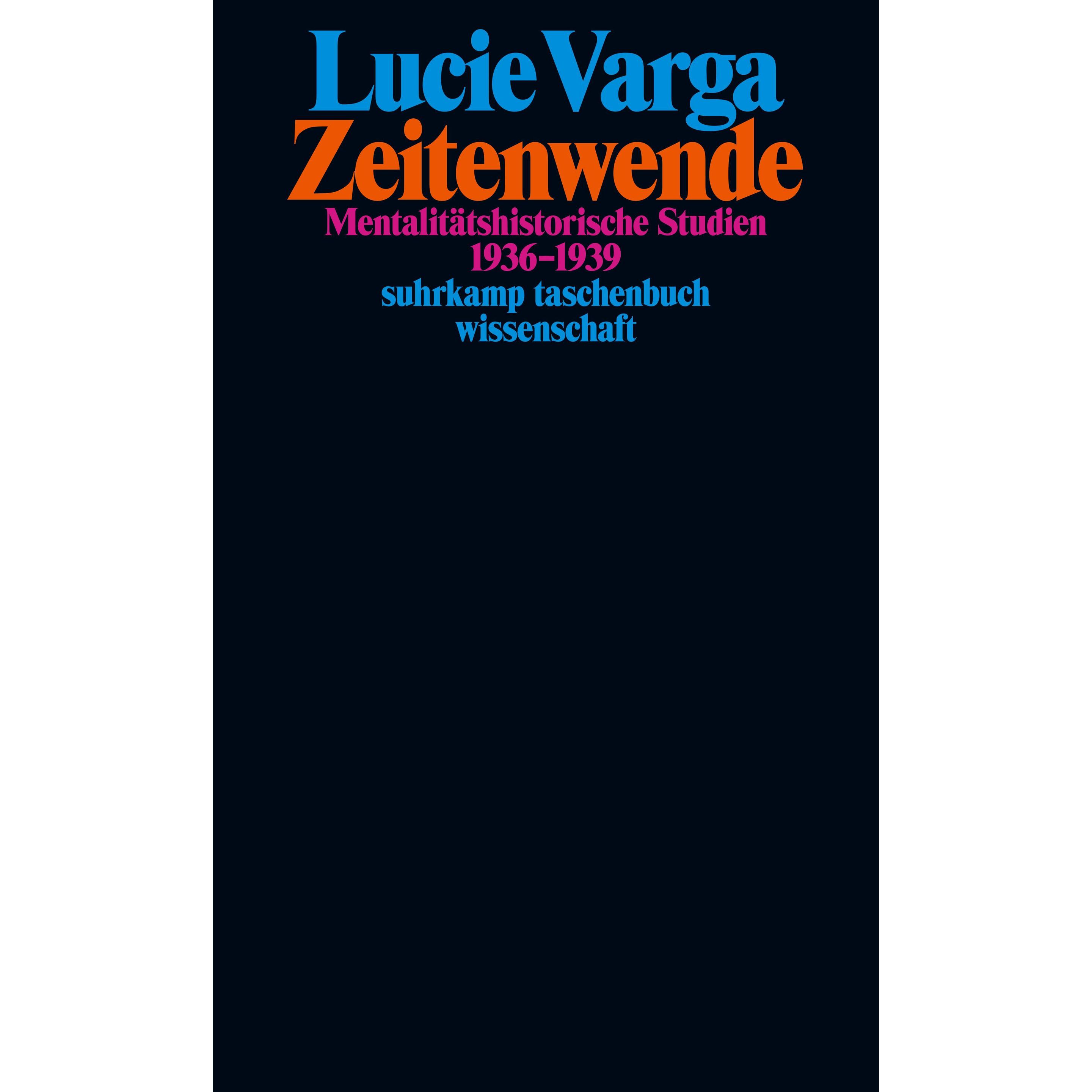 Zeitenwende, Fachbücher von Peter Schöttler, Lucie Varga