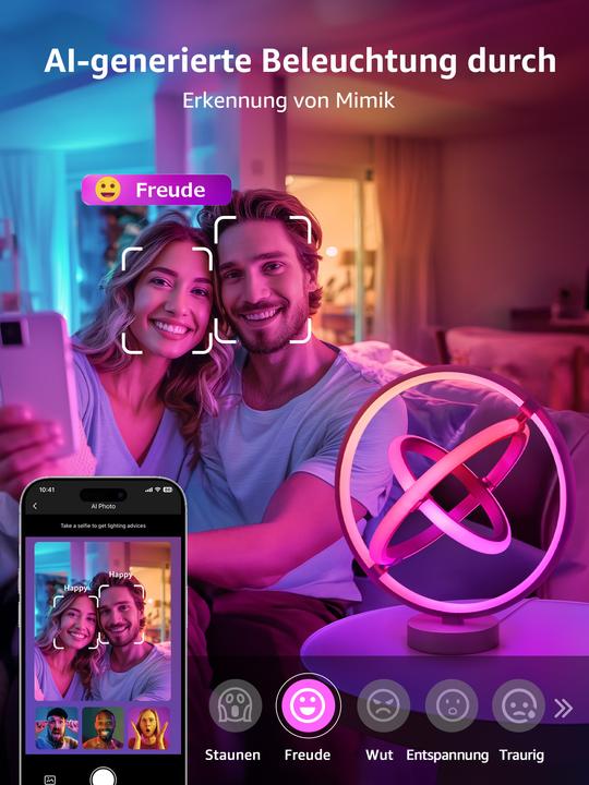 Immagine prodotto Lepro TB1 Smart LED Tischlampe 14W mit Music Sync