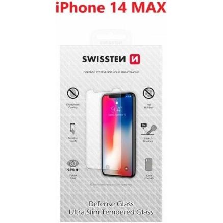 Swissten Tempered Glass for Apple IPhone 14 Plus RE 2,5D (1 Stück, Apple iPhone 14 Plus), Smartphone Schutzfolie, Transp...