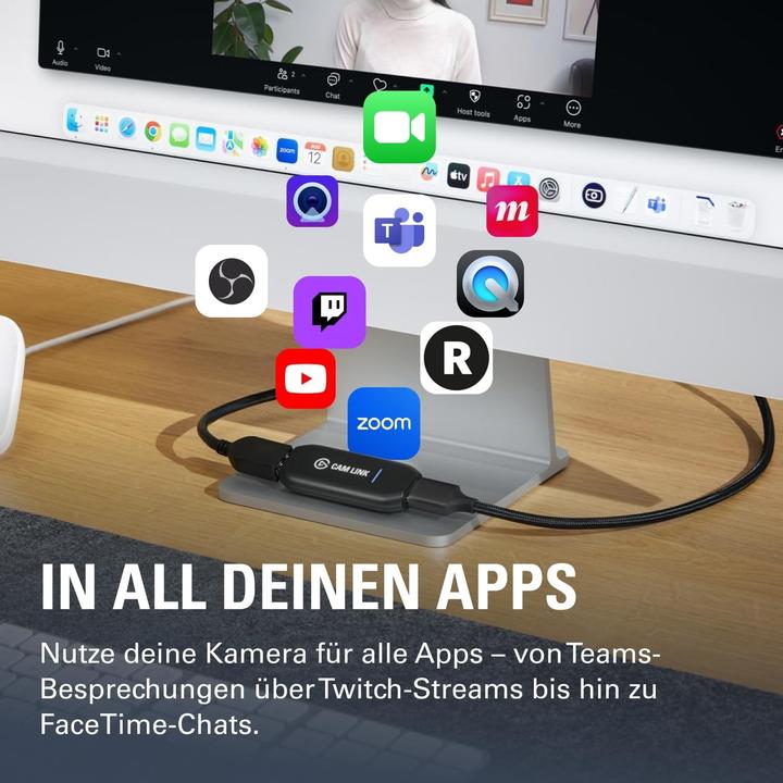 Actual product image Elgato Cam Link 4K (Mac, PC)