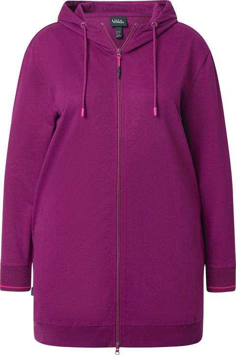 Actual product image Ulla Popken Contrast Piping Zip-Up Hoodie (42, 44)