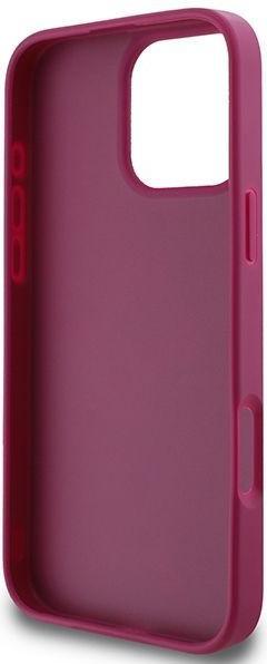 Immagine prodotto Guess GUHCP16LHG4SGU Custodia rigida iPhone 16 Pro 6.3" viola/viola Glitter Script Big 4G