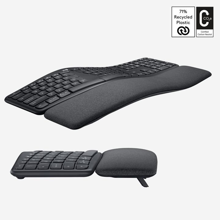 Actual product image Logitech Ergo K860 (English-international, Wireless)