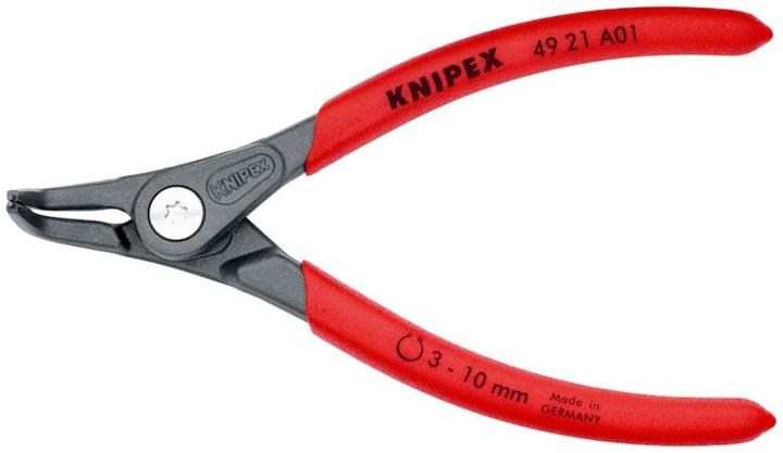 Produktbild Knipex Präzisionsicherungsringzange DIN 5254 B L.130mm 90Grad gew. Bereich D.3-10mm grau atram. Griffe K... (130 mm)