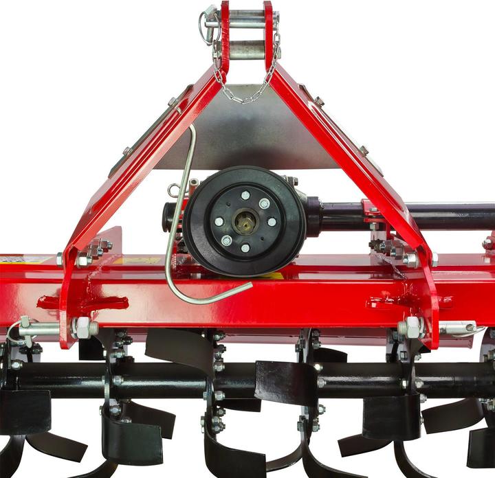 Produktbild Dema Bodenfräse Rotorfräse Heckfräse Ackerfräse Fräse Anbaugerät 125 cm für Traktor bis 30 PS