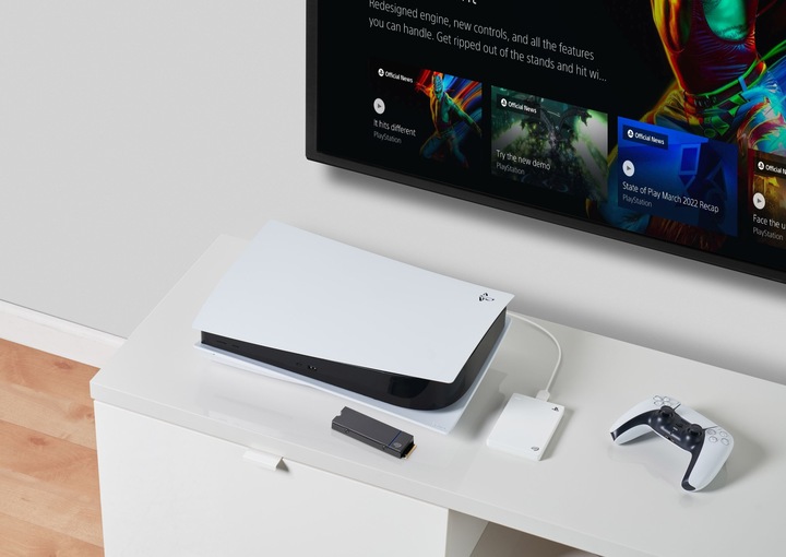 Image du produit Seagate Game Drive M.2 SSD for PS5 (4000 Go, M.2 2280)