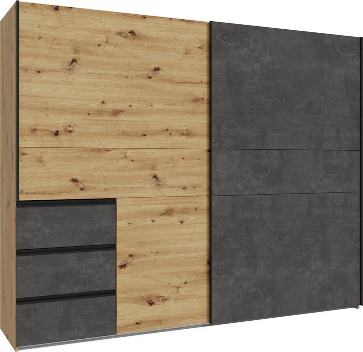Home123 Kleiderschrank WINN 2 W2QS52331-C752