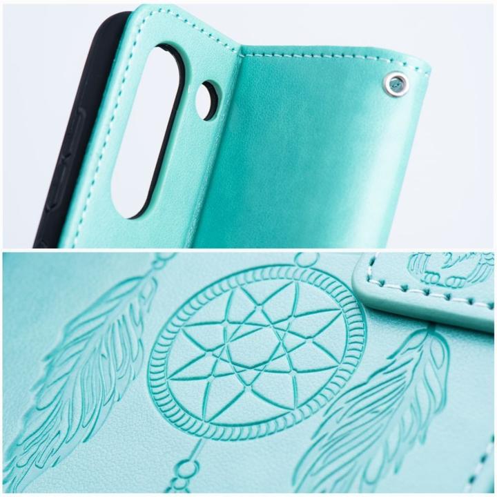 Image du produit Forcell Back panel cover OEM MEZZO Book case for XIAOMI Redmi 9C / 9C NFC dreamcatcher green (Xiaomi Redmi 9C)
